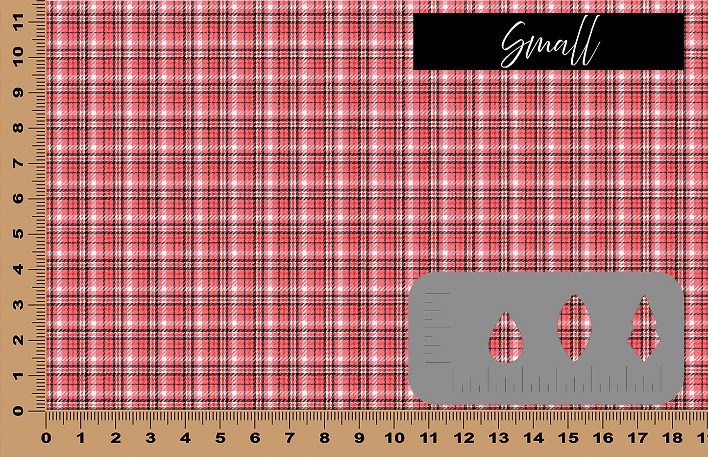 DecoCraft - Plaid - Valentine's Day - Tartan Plaid III