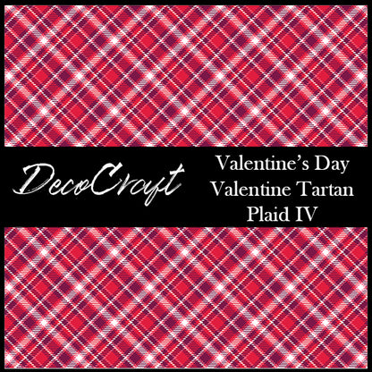DecoCraft - Plaid - Valentine's Day - Tartan Plaid IV