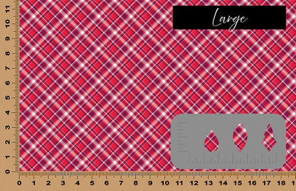 DecoCraft - Plaid - Valentine's Day - Tartan Plaid IV