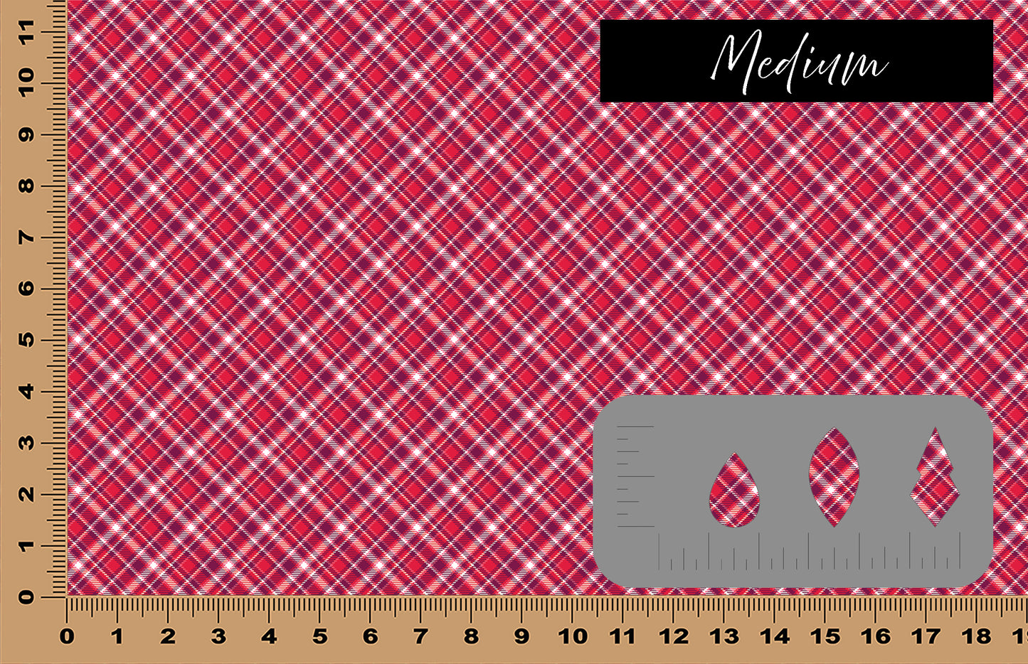 DecoCraft - Plaid - Valentine's Day - Tartan Plaid IV