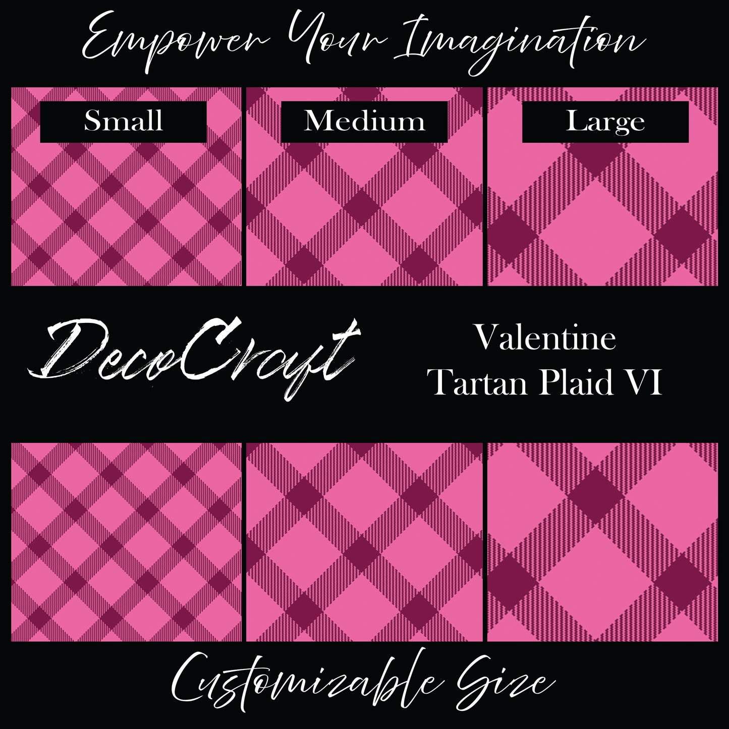 DecoCraft - Plaid - Valentine's Day - Tartan Plaid VI