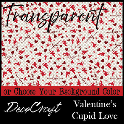 DecoCraft - Transparent - Valentine's Day - Cupid Love