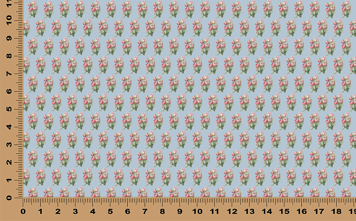 DecoCraft - Flowers & Greenery - Scattered - Pink Tulips