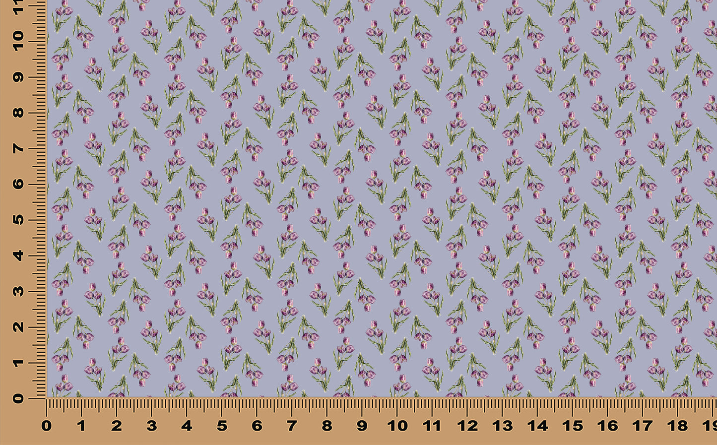 DecoCraft - Flowers & Greenery - Scattered - Purple Tulips