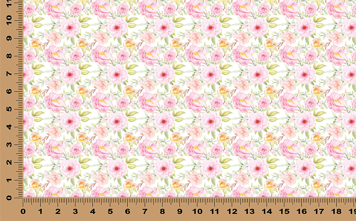 DecoCraft - Flowers & Greenery - Water Color Flowers - Pink
