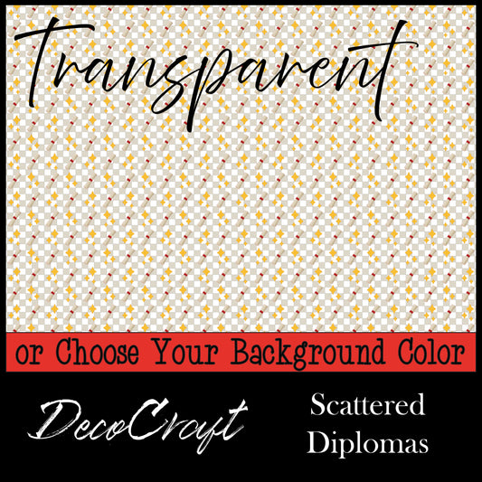 DecoCraft - Graduation- Scattered - Graduation Diplomas