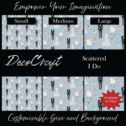 DecoCraft - Wedding - Scattered I do