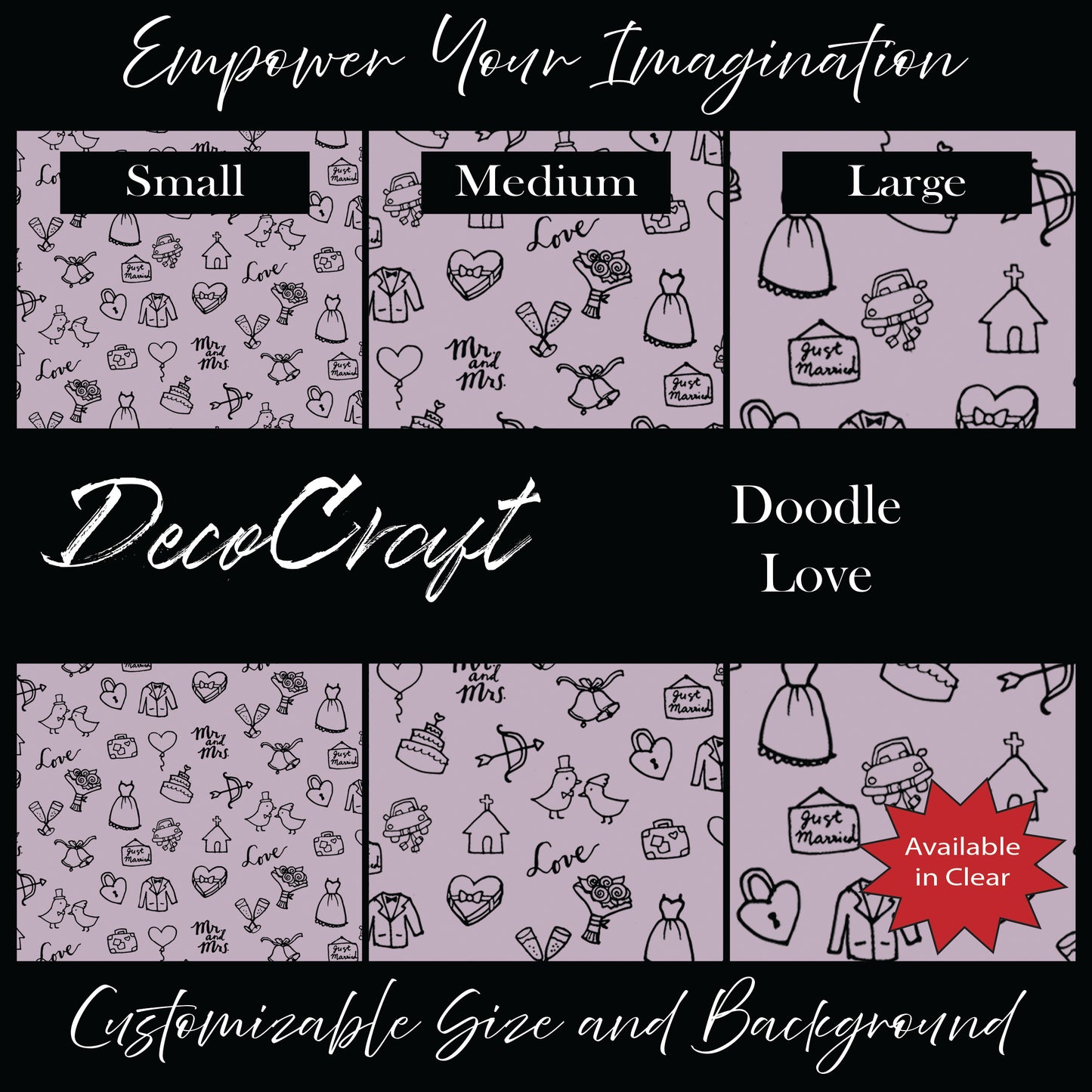 DecoCraft - Wedding - Doodle Love