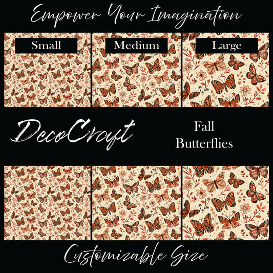 DecoCraft - Fall/Autumn - Butterflies