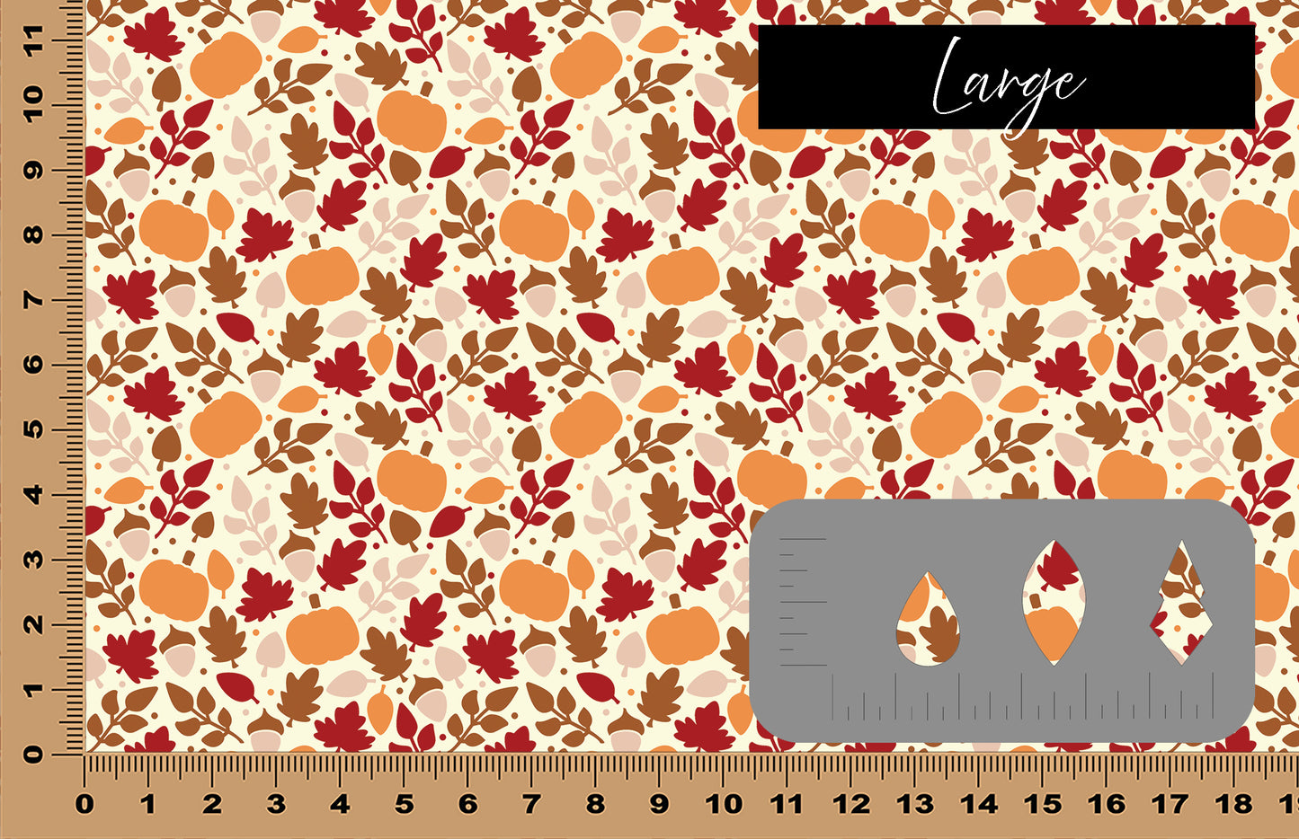 DecoCraft - Fall/Autumn - Retro Pumpkins