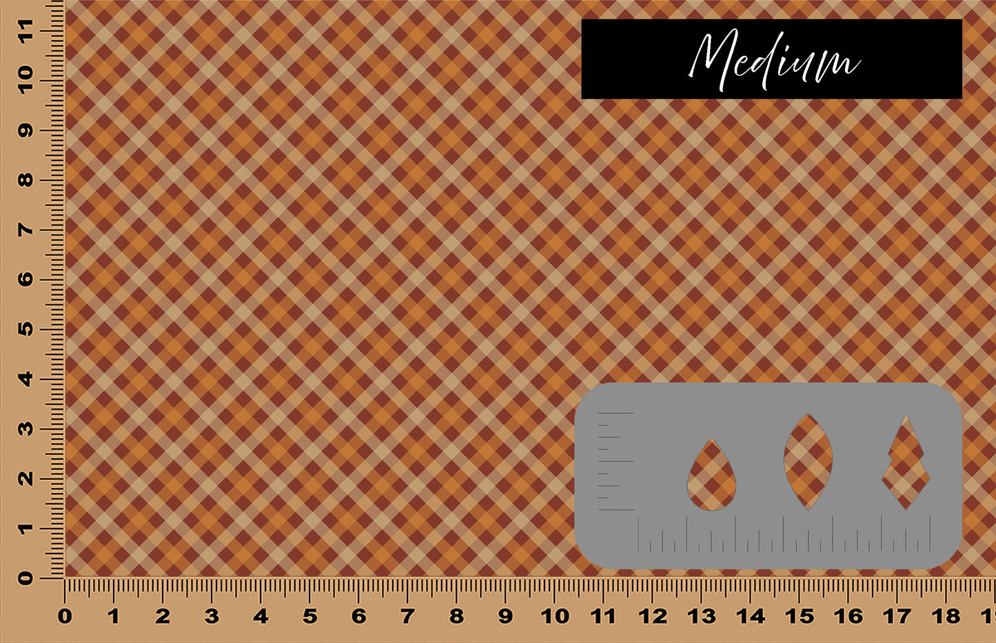 DecoCraft - Fall/Autumn - Retro Fall Plaid