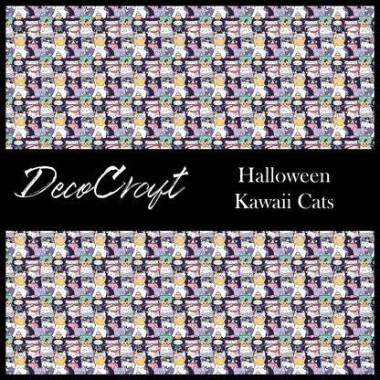 DecoCraft - Halloween - Kawaii Halloween Cats