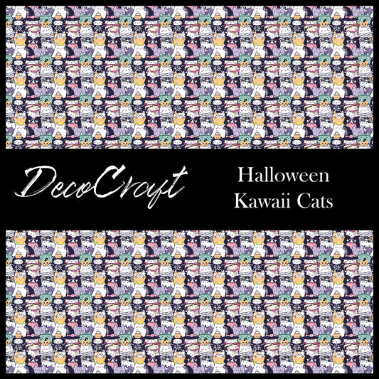 DecoCraft - Halloween - Kawaii Halloween Cats