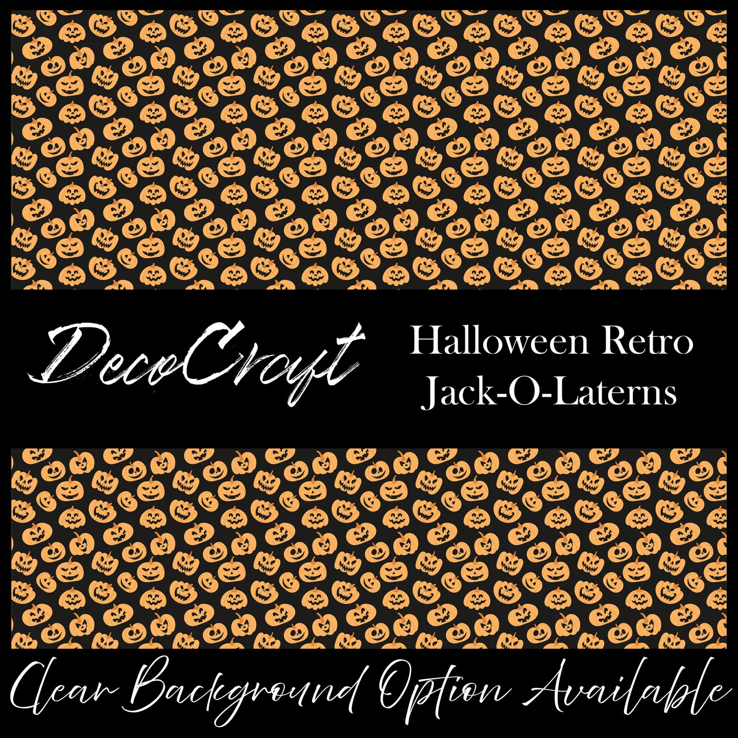 DecoCraft - Halloween - Retro Jack-O-Lanterns