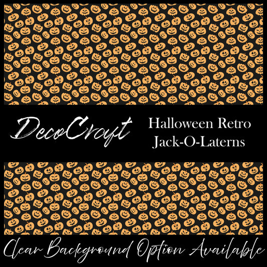 DecoCraft - Halloween - Retro Jack-O-Lanterns