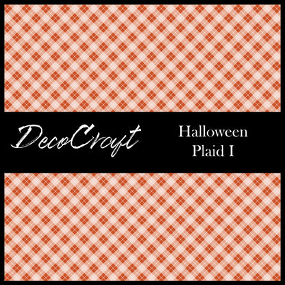 DecoCraft - Halloween - Plaid I