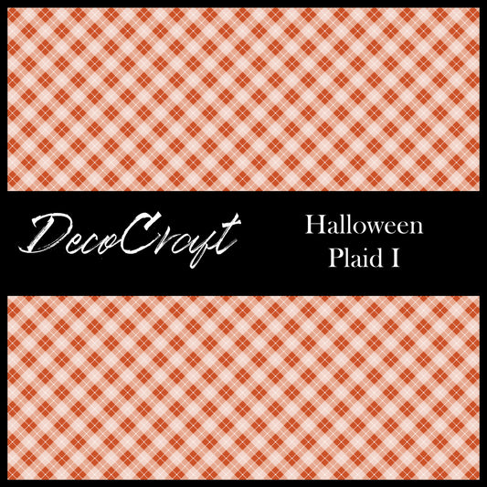 DecoCraft - Halloween - Plaid I