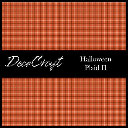 DecoCraft - Halloween - Plaid II