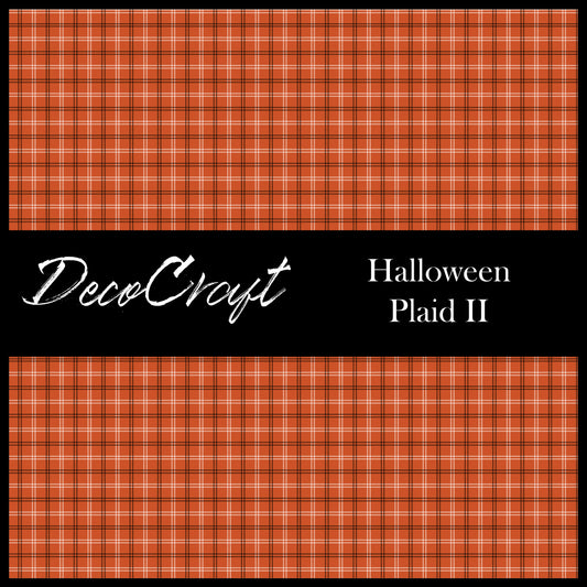 DecoCraft - Halloween - Plaid II