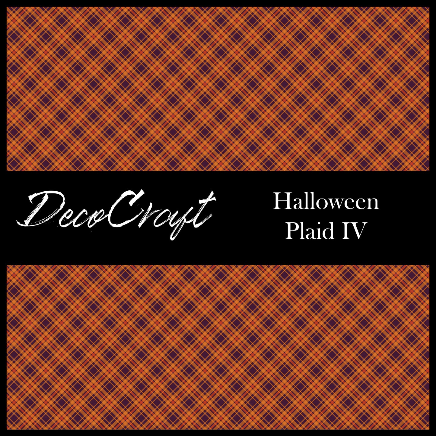 DecoCraft - Halloween - Plaid IV