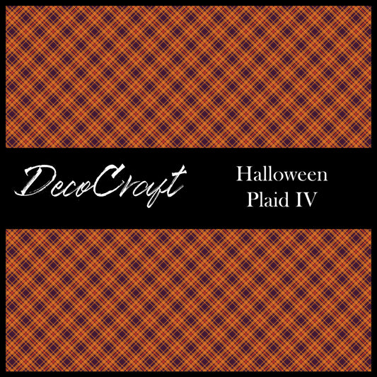 DecoCraft - Halloween - Plaid IV