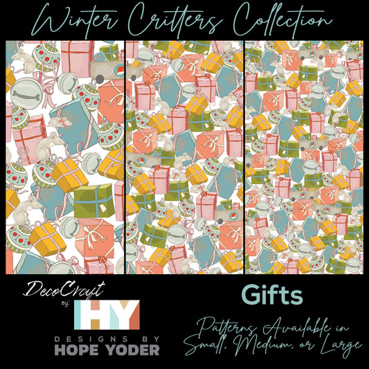 DecoCraft - Designs by Hope Yoder - Winter Critters - Gifts