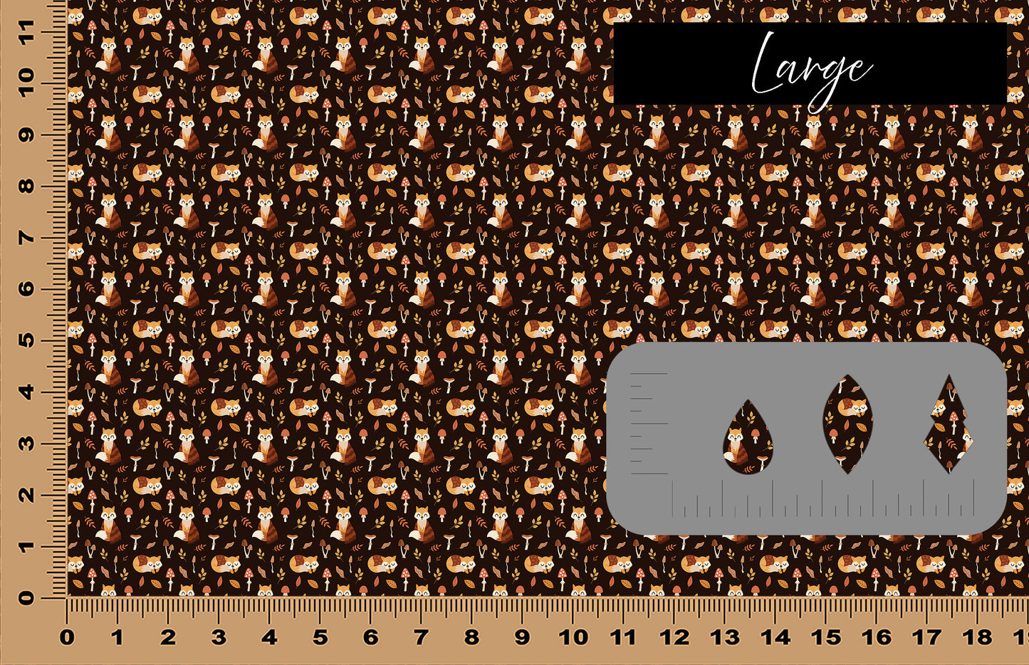 DecoCraft - Fall/Autumn - Retro Foxy Fall