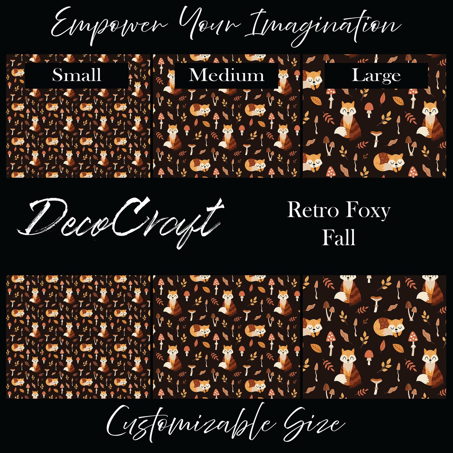 DecoCraft - Fall/Autumn - Retro Foxy Fall