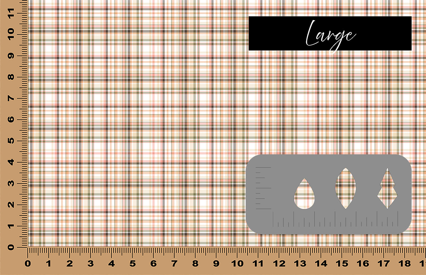 DecoCraft - Fall/Autumn - Tartan Plaid