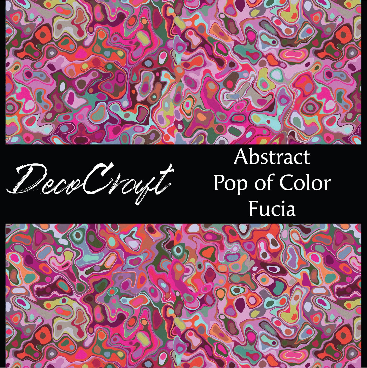 DecoCraft - Abstract - Pop of Color - Fuchsia