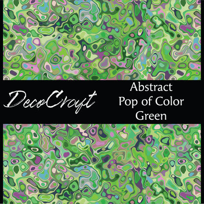 DecoCraft - Abstract - Pop of Color - Green