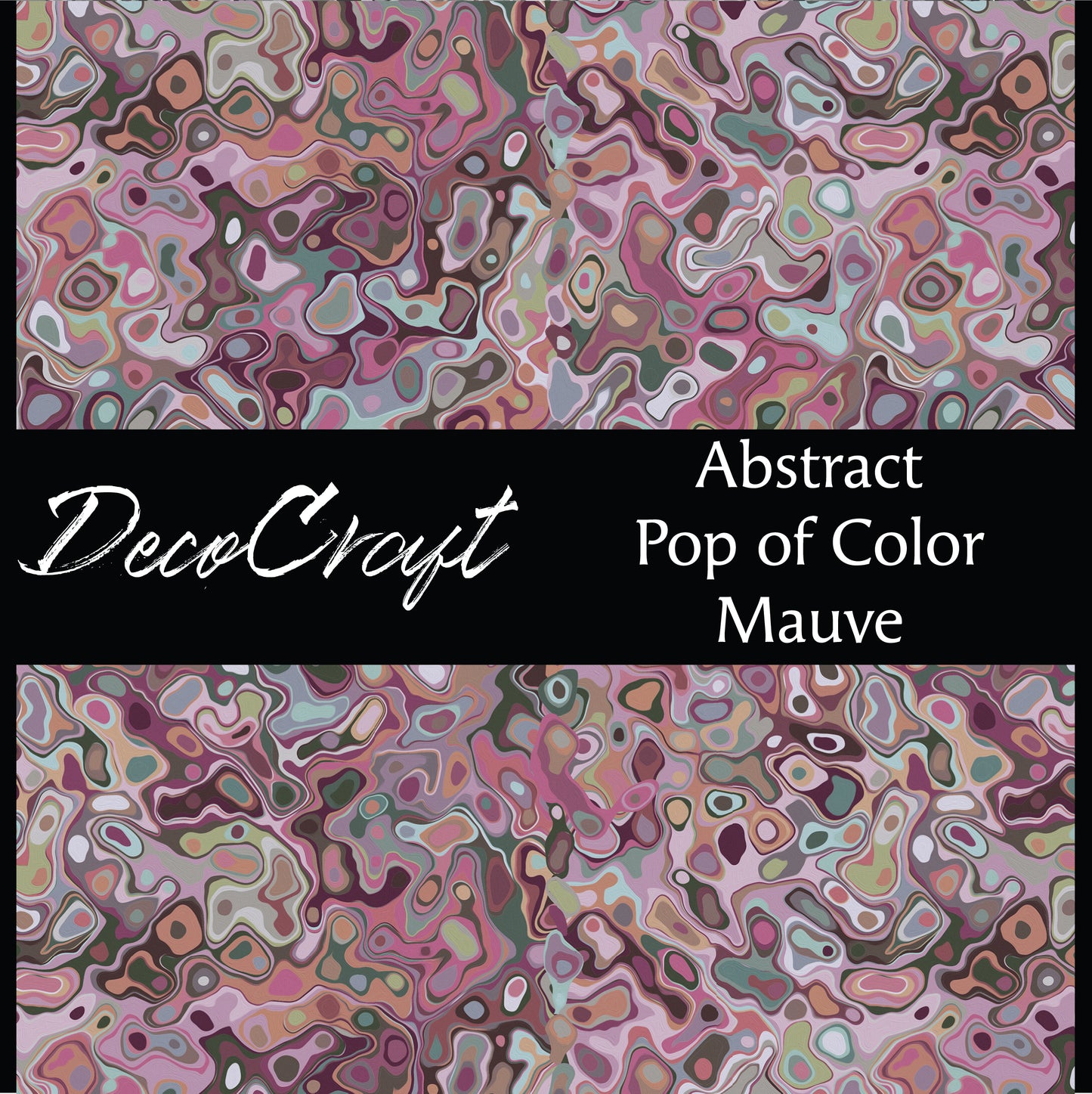 DecoCraft - Abstract - Pop of Color - Mauve
