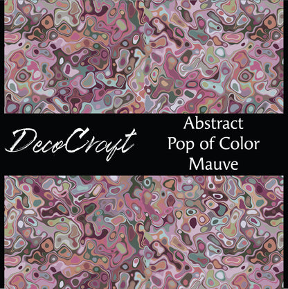 DecoCraft - Abstract - Pop of Color - Mauve
