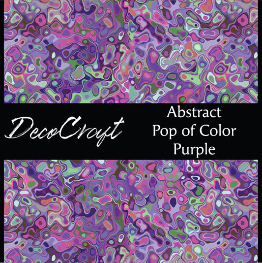 DecoCraft - Abstract - Pop of Color - Purple