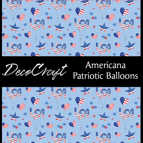 DecoCraft - Americana - Patriotic Balloons