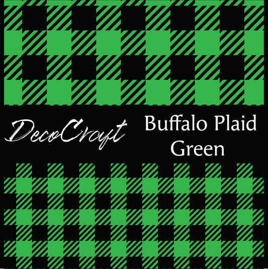 DecoCraft Christmas - Plaid - Buffalo Plaid Green