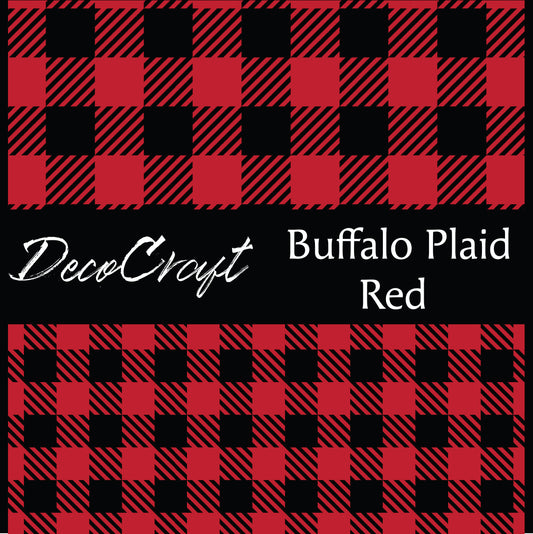 DecoCraft Christmas - Plaid - Buffalo Plaid Red