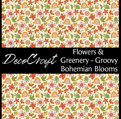 DecoCraft - Flowers & Greenery - Groovy Bohemian Blooms