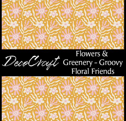 DecoCraft - Flowers & Greenery - Groovy Floral Friends