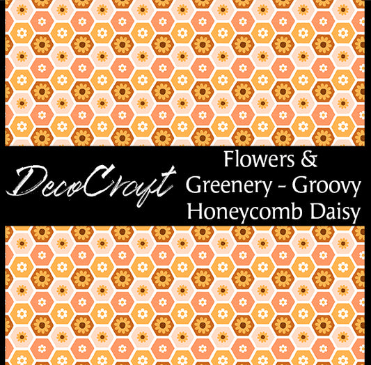 DecoCraft - Flowers & Greenery - Groovy Honeycomb Daisy