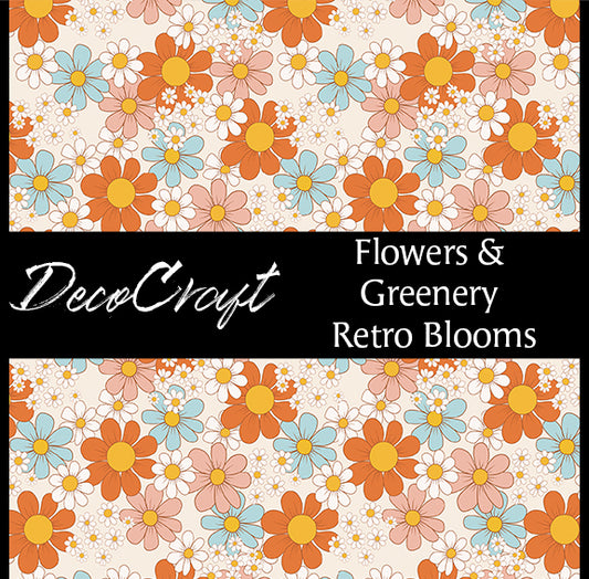 DecoCraft - Flowers & Greenery - Retro Blooms