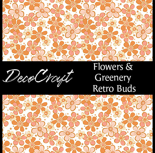 DecoCraft - Flowers & Greenery - Retro Buds