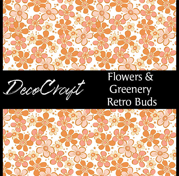 DecoCraft - Flowers & Greenery - Retro Buds