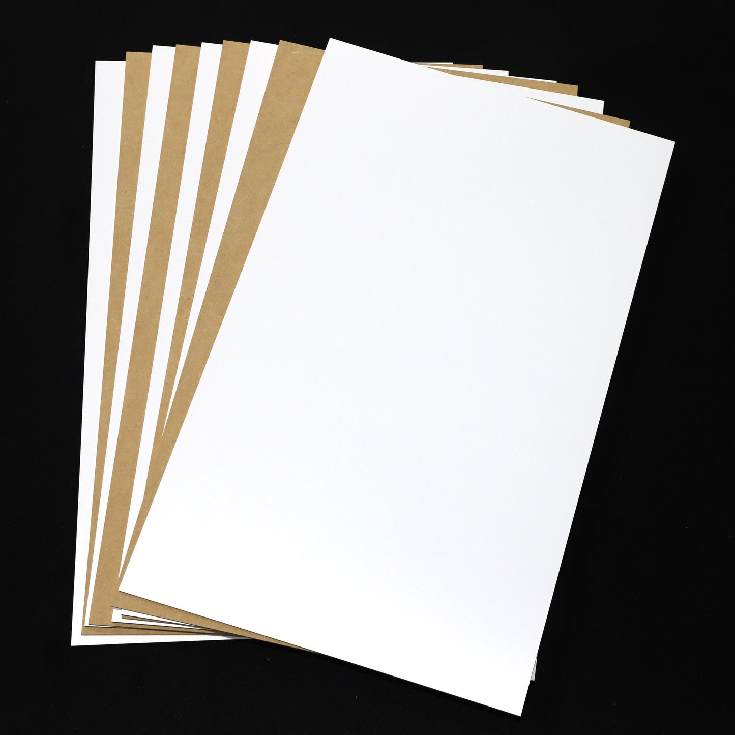 1/8" Premium White Single-Sided MDF Draft Board 11.75" x 23.75"