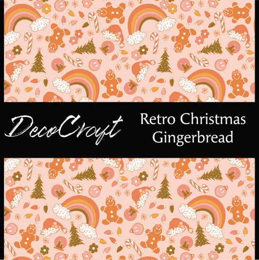 DecoCraft Christmas - Retro - Christmas Gingerbread