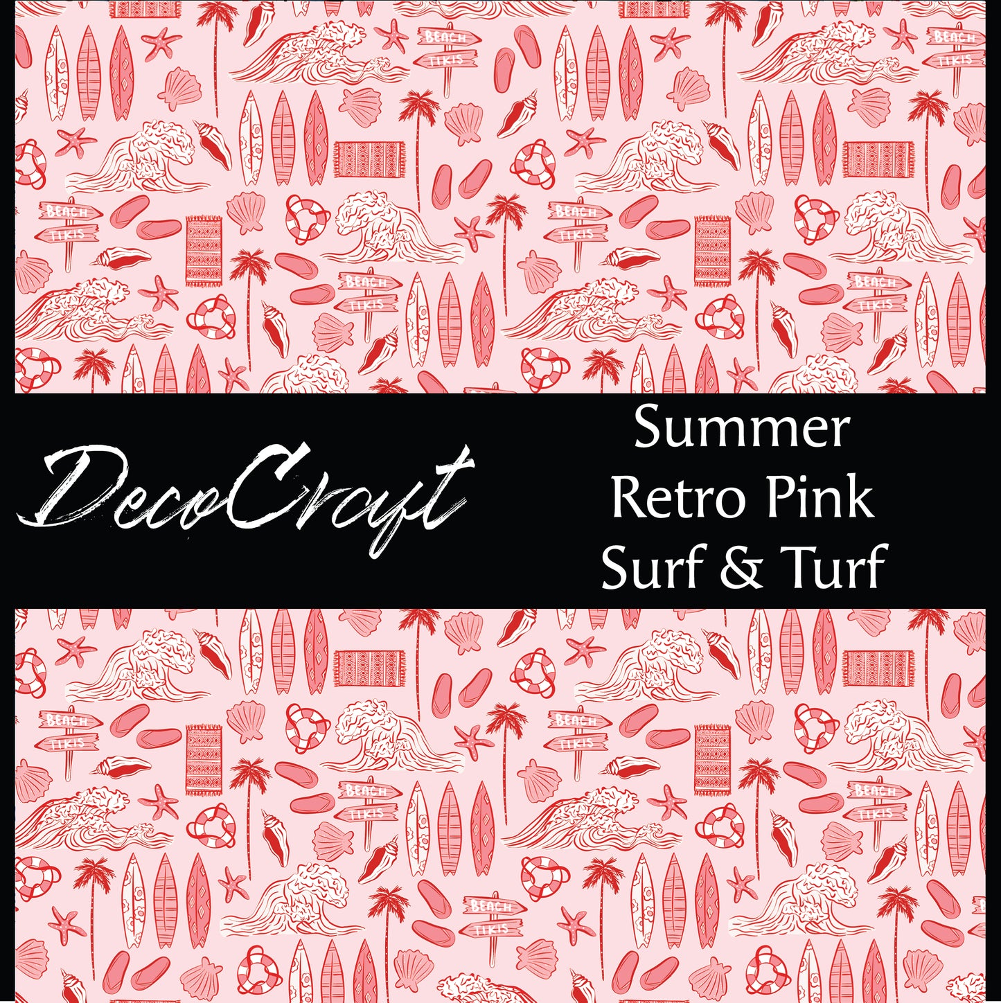 DecoCraft - Summer - Retro Surf & Turf