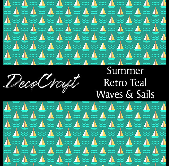 DecoCraft - Summer - Waves & Sails
