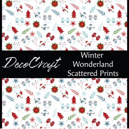 DecoCraft - Christmas - Winter Wonderland - Scattered Prints