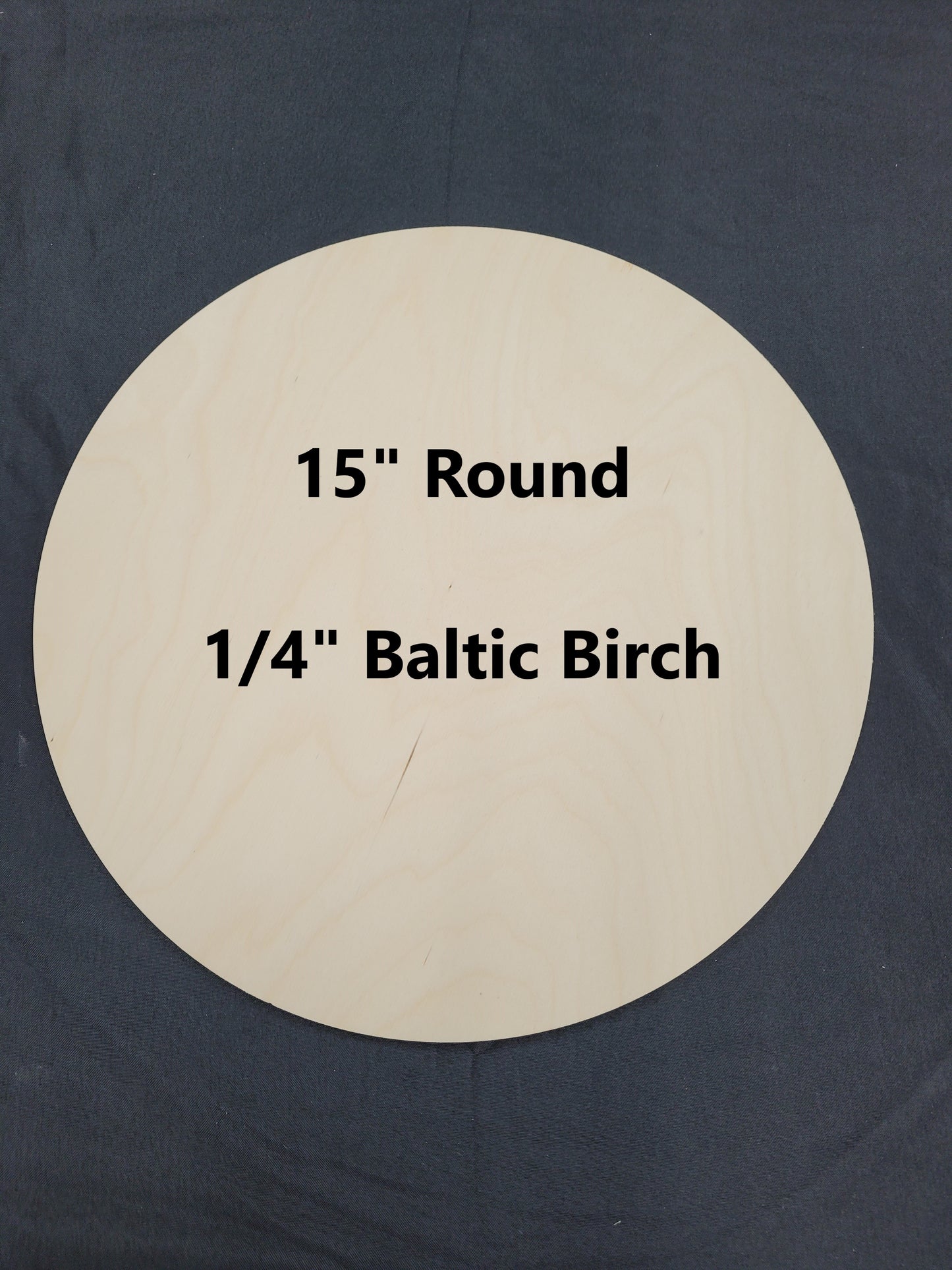 1/4" - 15" Premium Baltic Birch Rounds/Circle Blanks